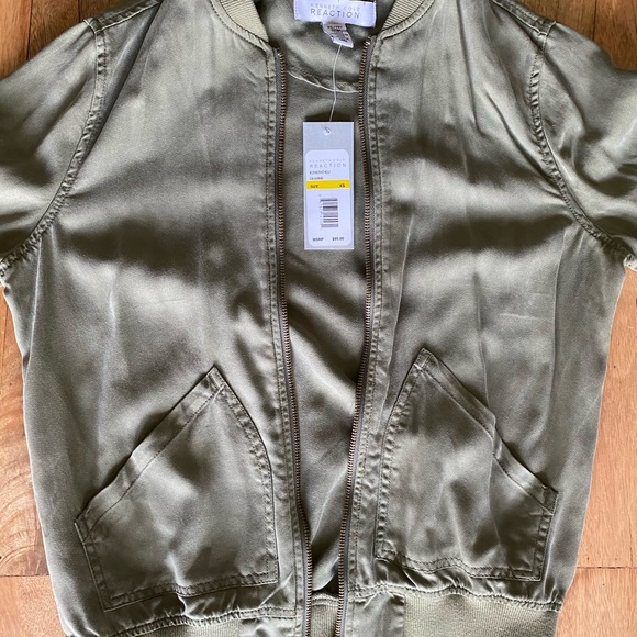Kenneth Cole Reaction lightweight green jacket XS - Picture 5 of 7